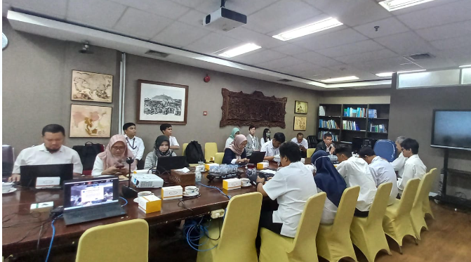 Rapat Persiapan Pemantauan dan Evaluasi SPBE Perpustakaan Nasional RI Tahun 2024